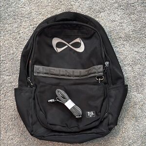 NFINITY Black and Gray Backpack